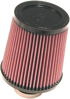 K&N Universal Clamp-On Air Intake Filter: High Performance, Premium, Washable, Replacement Filter: Flange Diameter: 2.5 In, Filter Height: 6.5 In, Flange Length: 2 In, Shape: Round Tapered, RU-4860