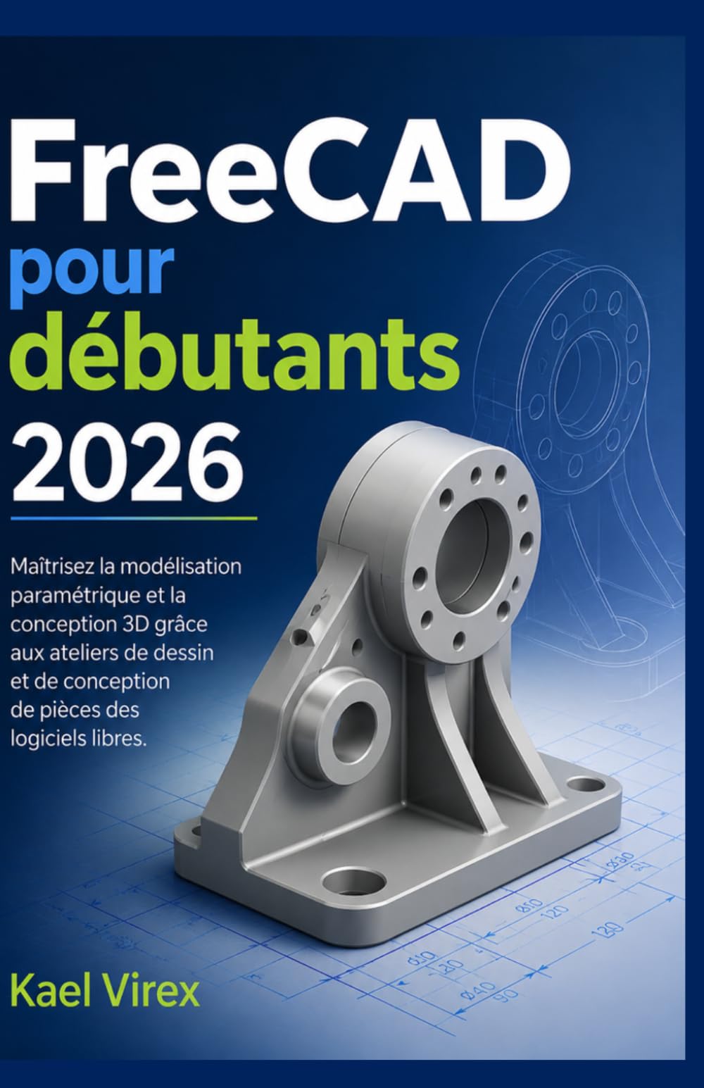 FreeCAD pour débutants 2026: Maîtrisez la modélisation paramétrique et la conception 3D grâce aux ateliers de dessin et de conception de pièces des logiciels libres.