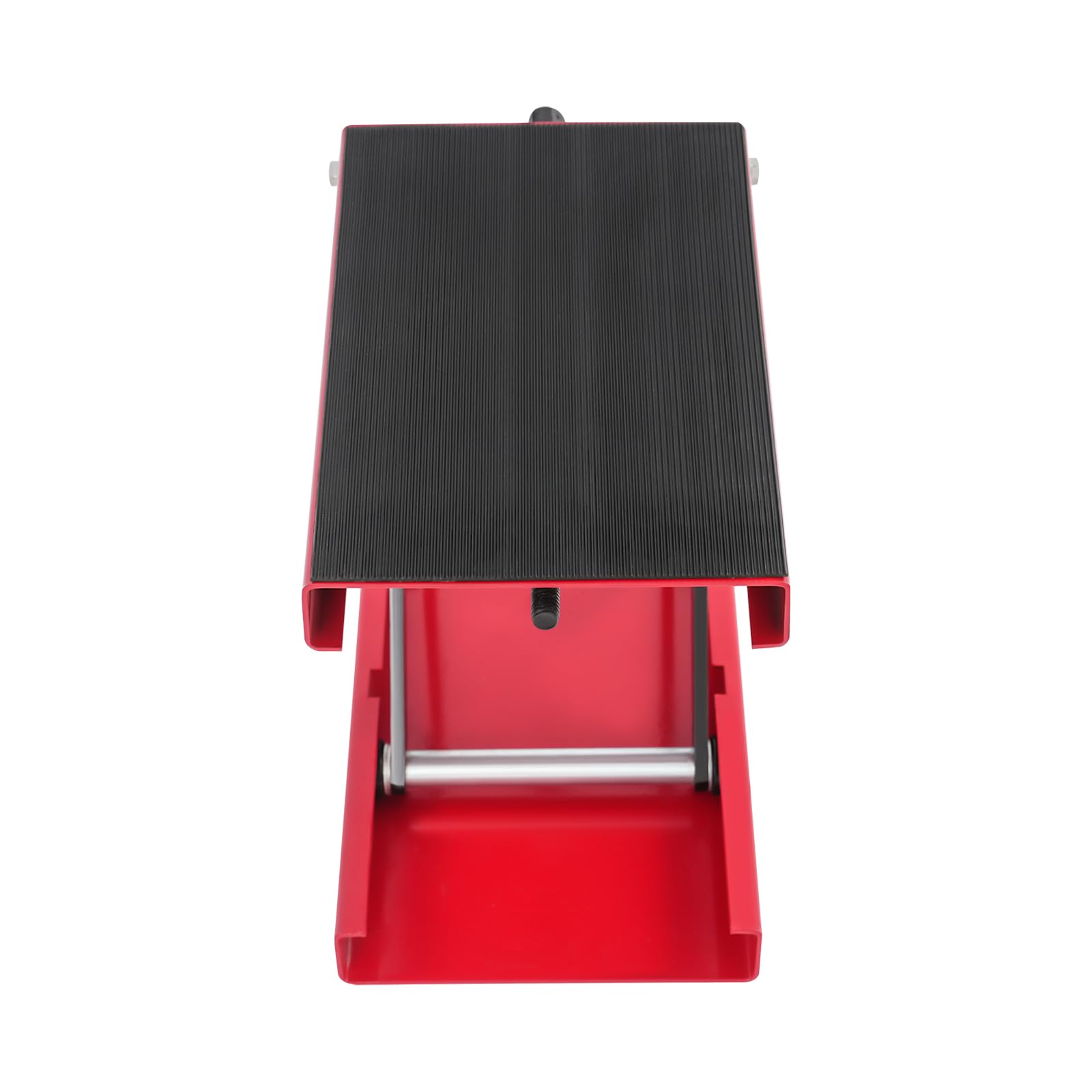 Sollevatore per moto, sollevatore per moto, regolabile in altezza, 93-350 mm, supporto per forbice di sollevamento con ampia piattaforma, sollevatore per riparazione di biciclette (portata 500 kg