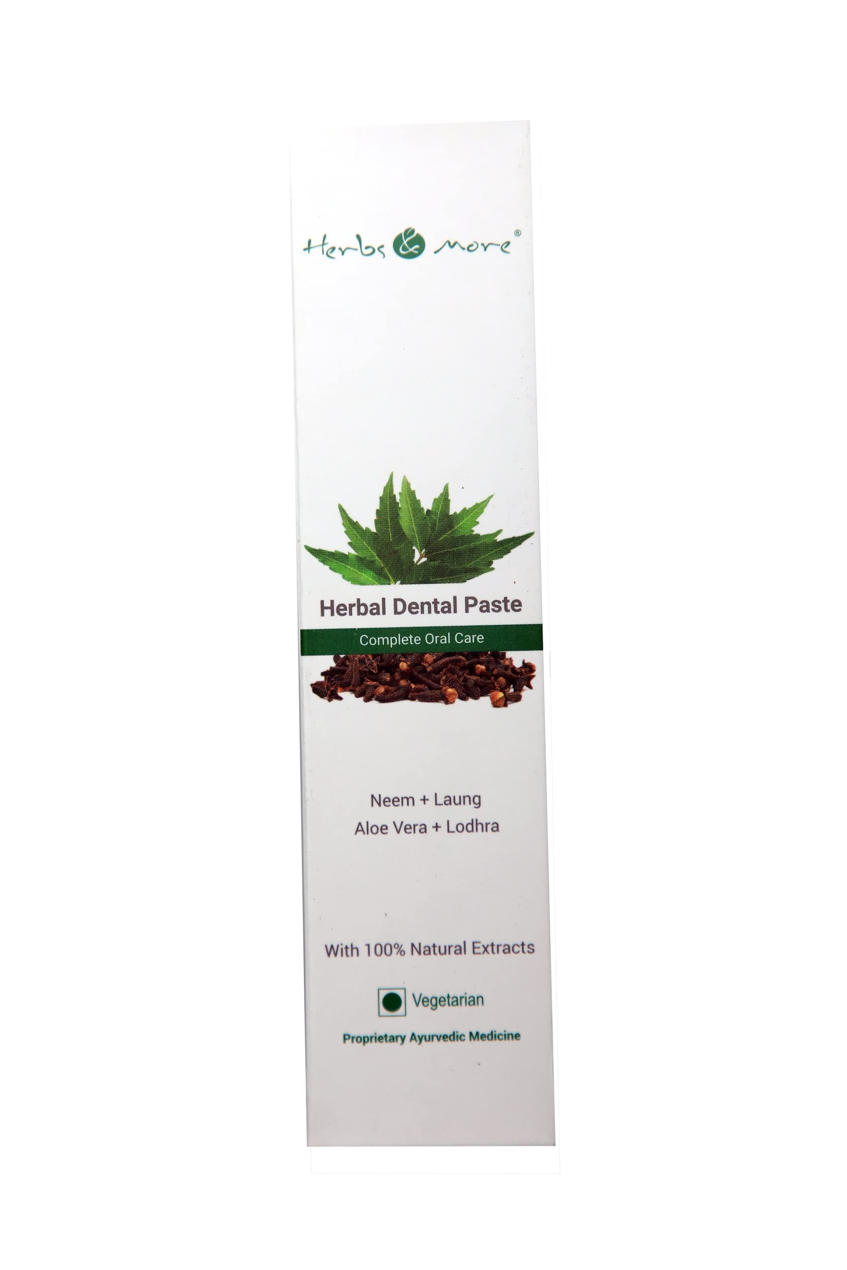 Herbs & More Herbal Dental Paste 125g (Pack Of 3) (B09JNXZZHP) Amazon Price History, Amazon Price Tracker
