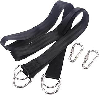 YARNOW Rede Ao Ar Livre Balanço Ao Ar Livre Rede Resistente Corda De Balanço Kit De Suspensão De Rede Alças De Balanço Ajustáveis Suspensórios De Corda De Balanço Corda De Suspensão De