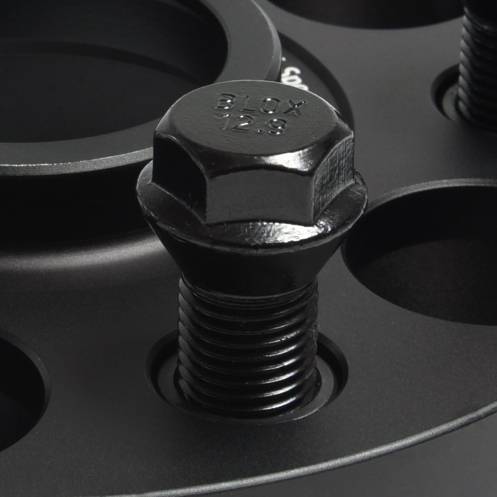 2Pcs 25MM PCD 5x112 CB57.1 Hub Centric Wheel Spacers Forged Aluminum 6061-T6 with Bolts M14x1.5 for Audi A3 8P 8V A4 B5 B6 B7 S4 C4 B6 B7 RS4 B5 B8 A6 C4 C5 C6 Q3 U8 RS Q3