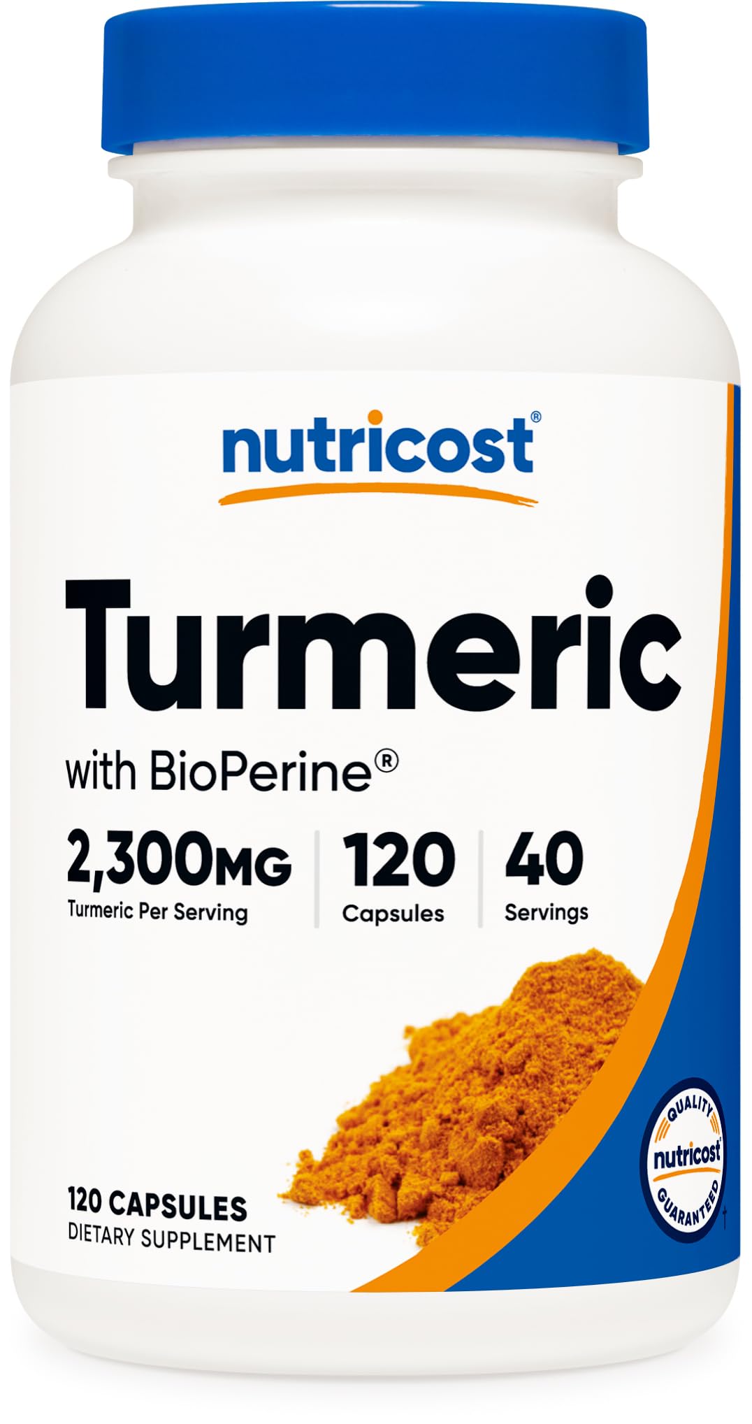 Amazon | Nutricost ターメリック クルクミン（バイオペリンと95％の