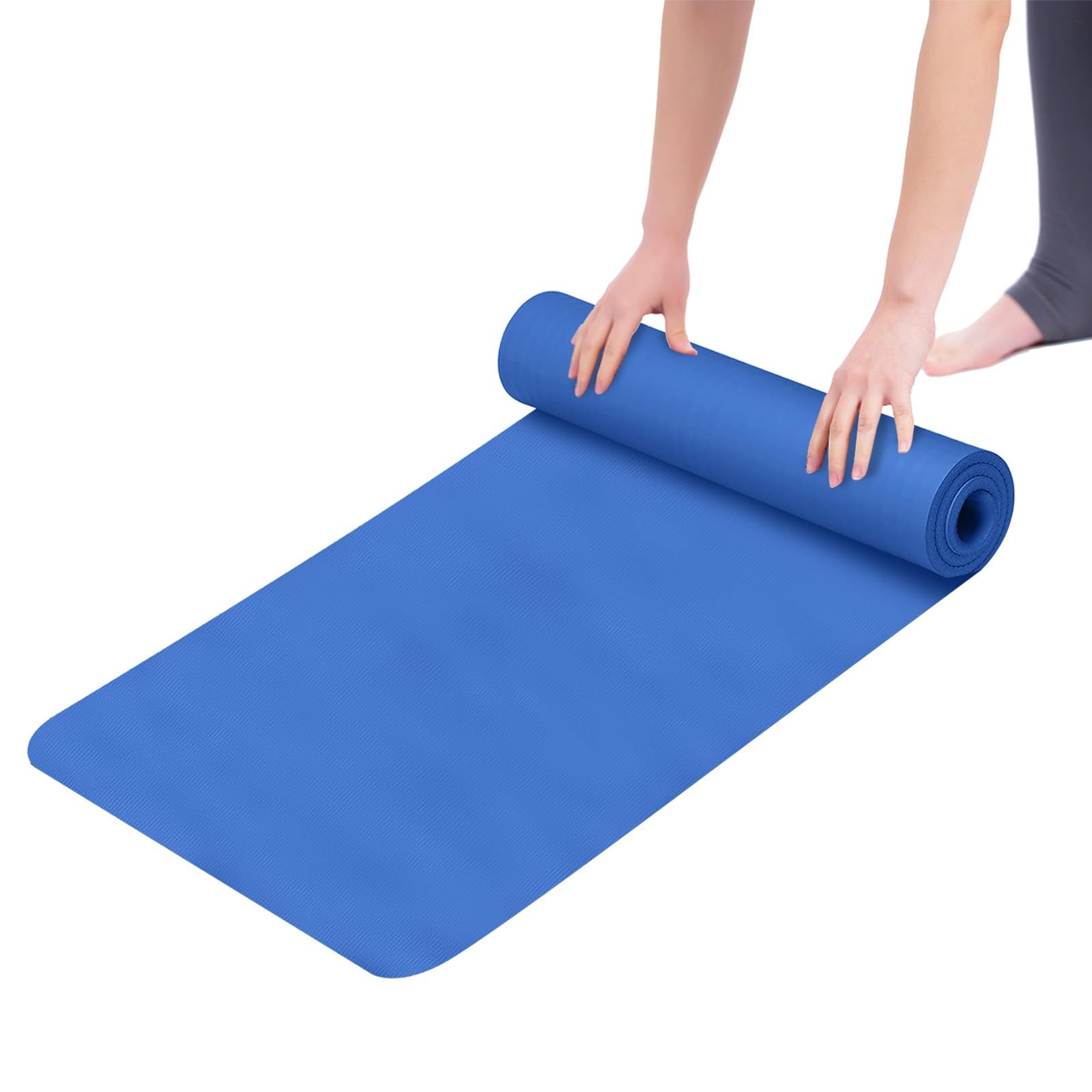 Yogamatte 173x58cm - Rutschfeste EVA Fitnessmatte Für Yoga & Pilates