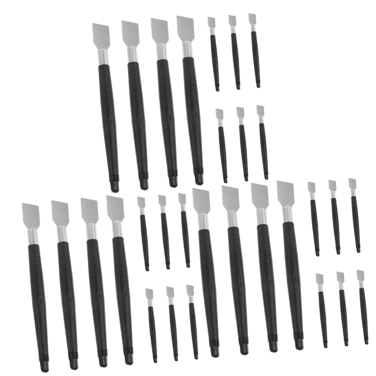 VILLCASE Set Di 3 Manici in Legno Per Intaglio Del Legno Per Artigianato in 10 Pezzi * 3