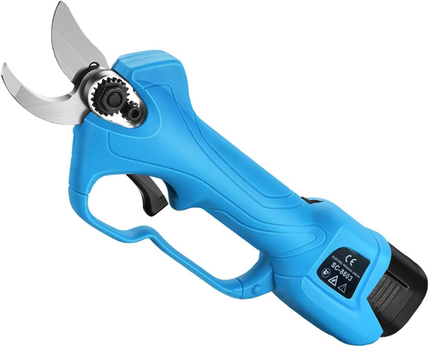 Electric Pruning Shears, 16.8V Cordless Pruner Lithium-ion Pruning Shear Efficient Electric Scissors Bonsai Electric Branches Garden Tools SC-8603)))
