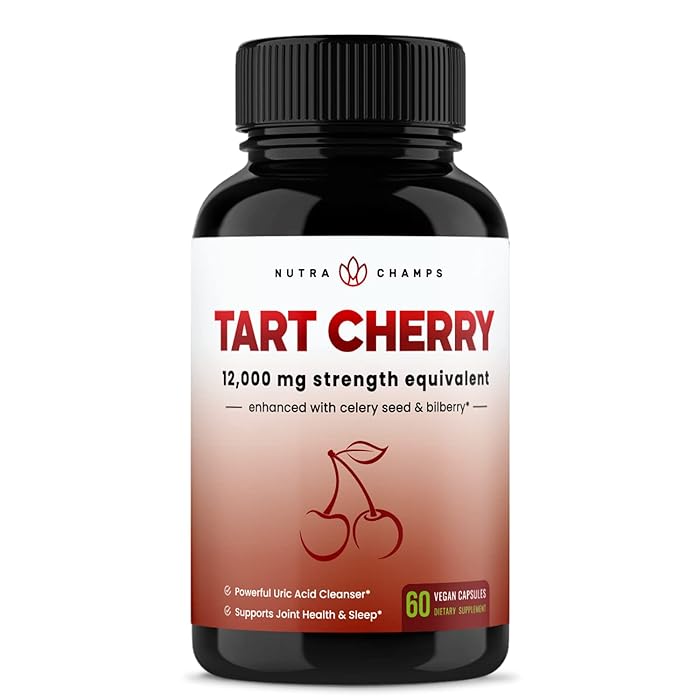 Buy Organic Tart Cherry Extract Capsules Tart Cherry Supplement with