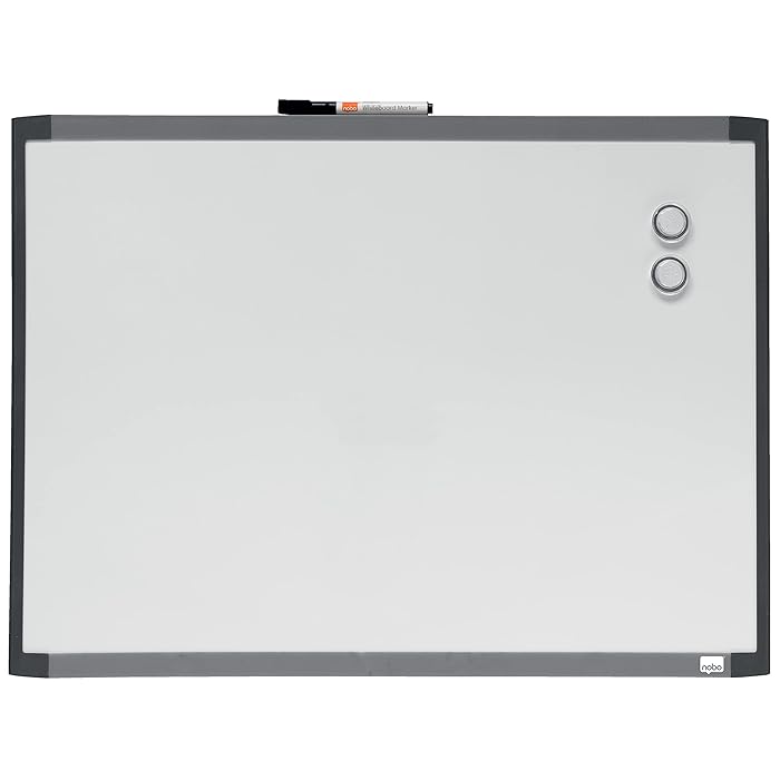 Buy Nobo Small Whiteboard, Assorted Two Tone Trim, Dry Wipe