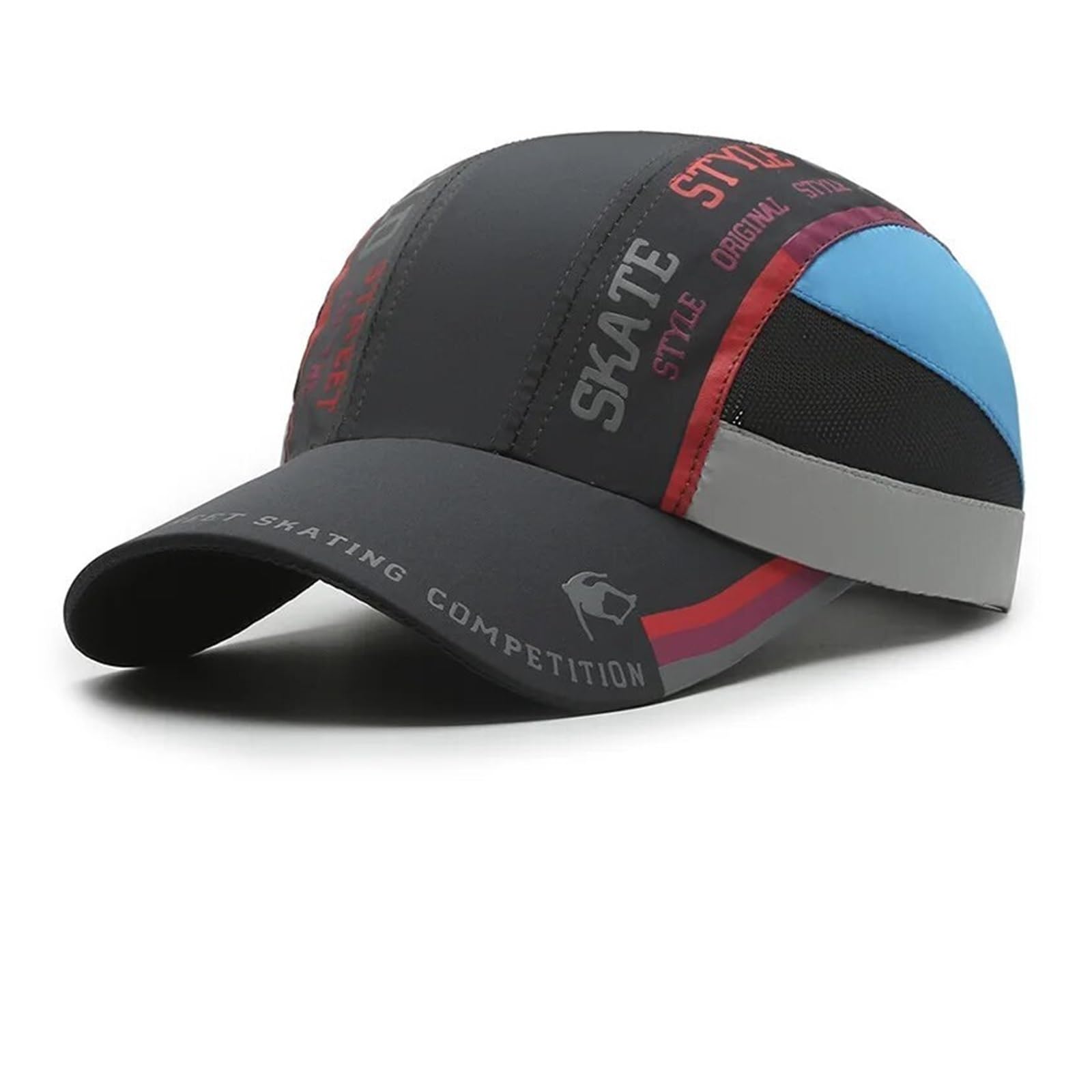 Gorro de Verano de Secado rápido for Hombre, Gorra de béisbol con Costuras Estampadas, Visera for Deportes al Aire Libre, Tenis for Mujer, Sol Ajustable, 1 ud.