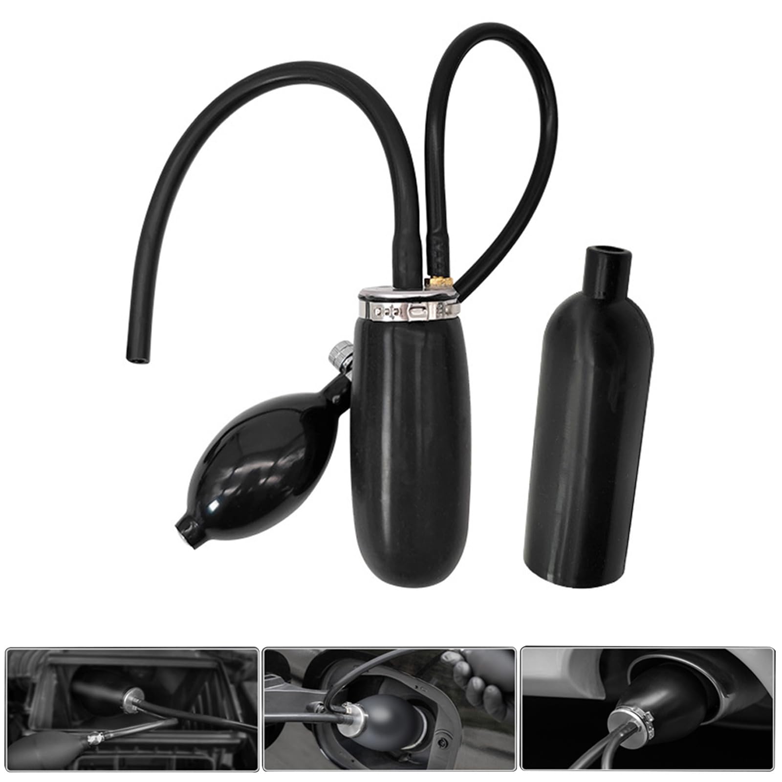 HEYZAKKA Car Machine Quick Intake Adapter Bladder for Leak Detector Tester Diagnostic Tool AirbagsAccessory