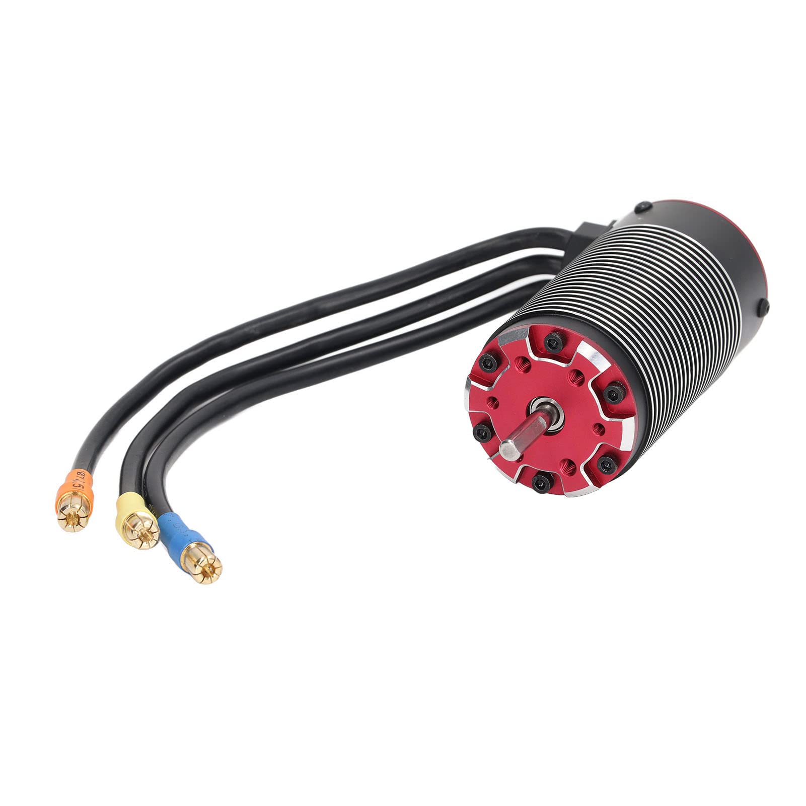 4282 2150KV RC Bezczujnikowy silnik bezszczotkowy 4-biegunowy wirnik z wbudowanym portem czujnika temperatury Wysoka moc wyjściowa 3400 W dla samochodu 1/8 RC Aluminiowa obudowa
