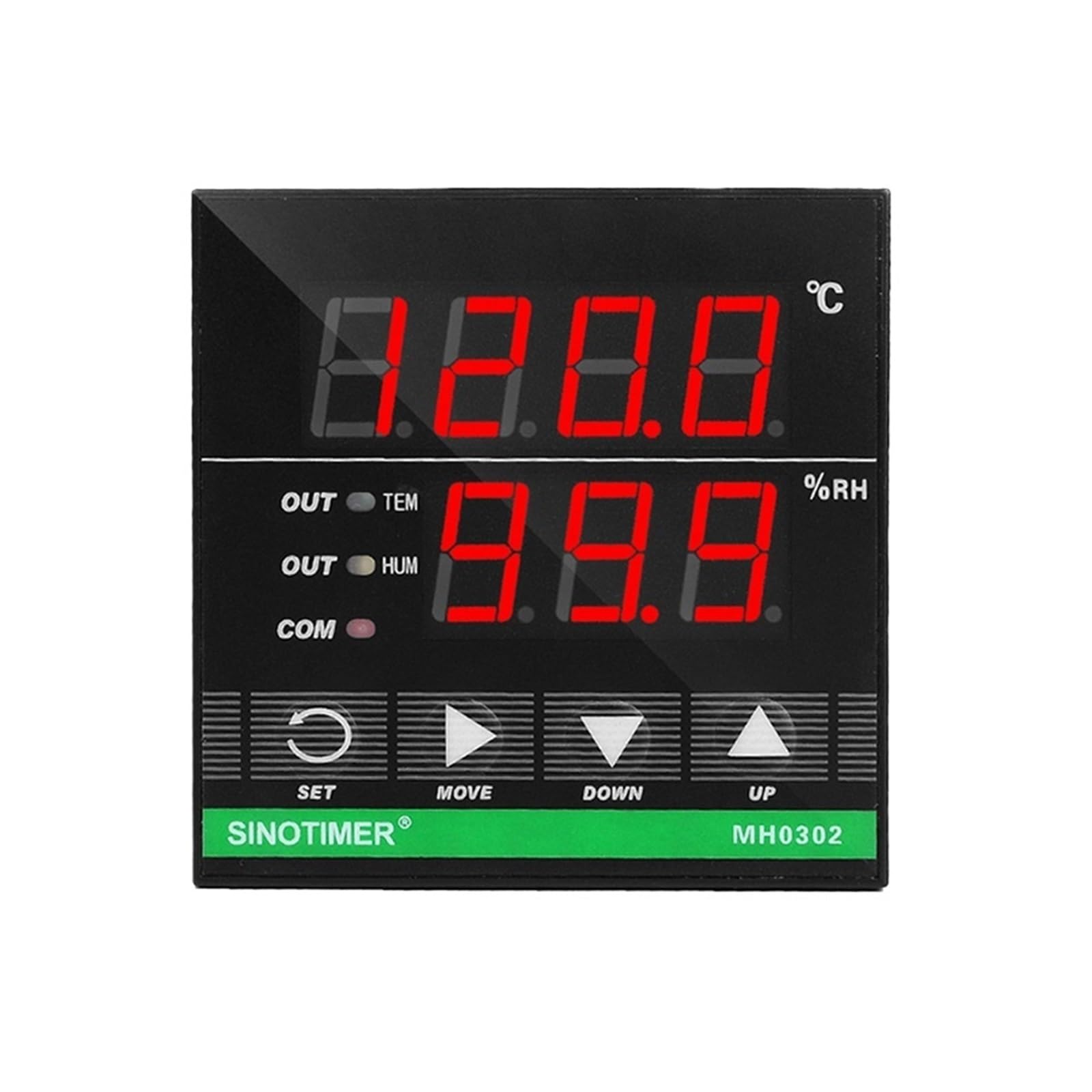 MH0302 24V intelligent dual digital tube constant temperature and humidity controller temperature and humidity condensation control switch