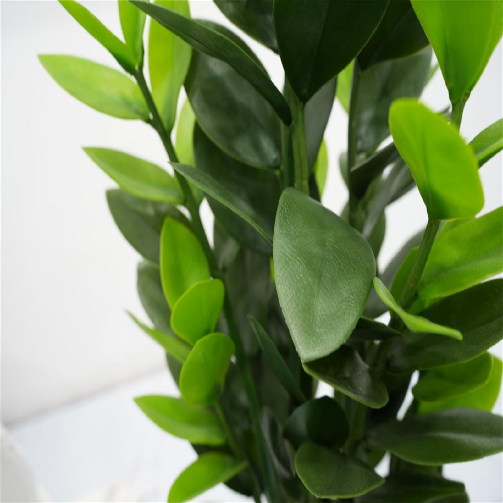 Zstar Plantas Artificiales de 90 cm, se Siente Real en Planta de Interior Verde, Plantas Artificiales en Maceta, Gran decoración para el hogar, Dormitorio, decoración de Mesa