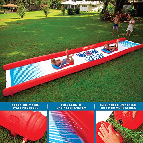 Wow Sports Super Slide Giant Backyard Slip And Slide With Sprinkler, Extra Long Water Slide 25 X 6 Ft #TOP7