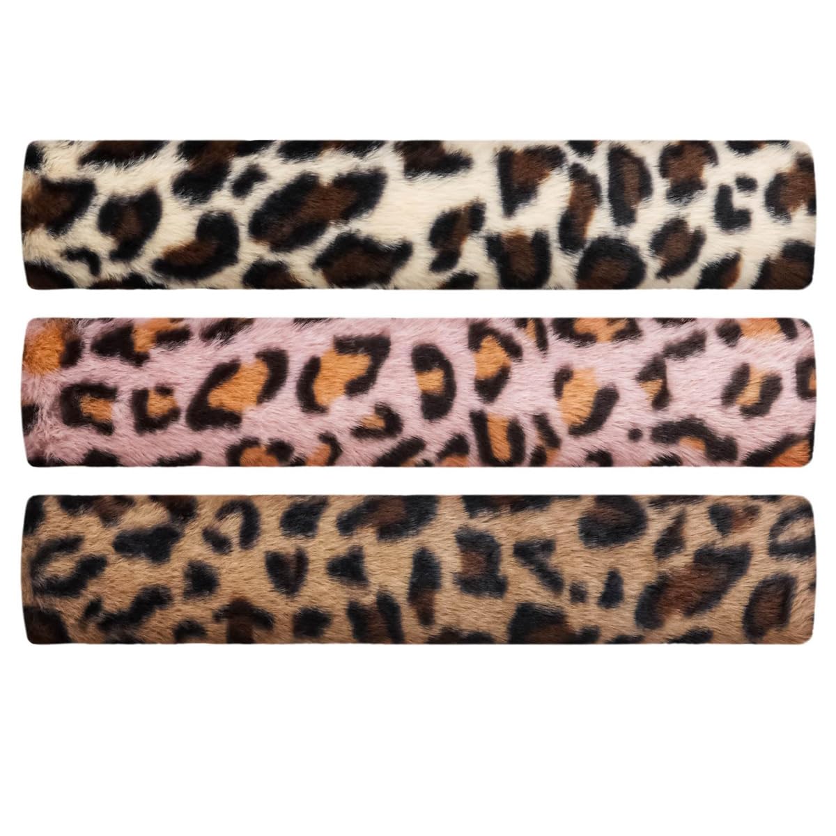 Nicear 3PCS Catnip Cat Toys, Valerian Cushions, Reusable, Soft, Durable Leopard Print for Cats Play, Rest, Chewing and Calming