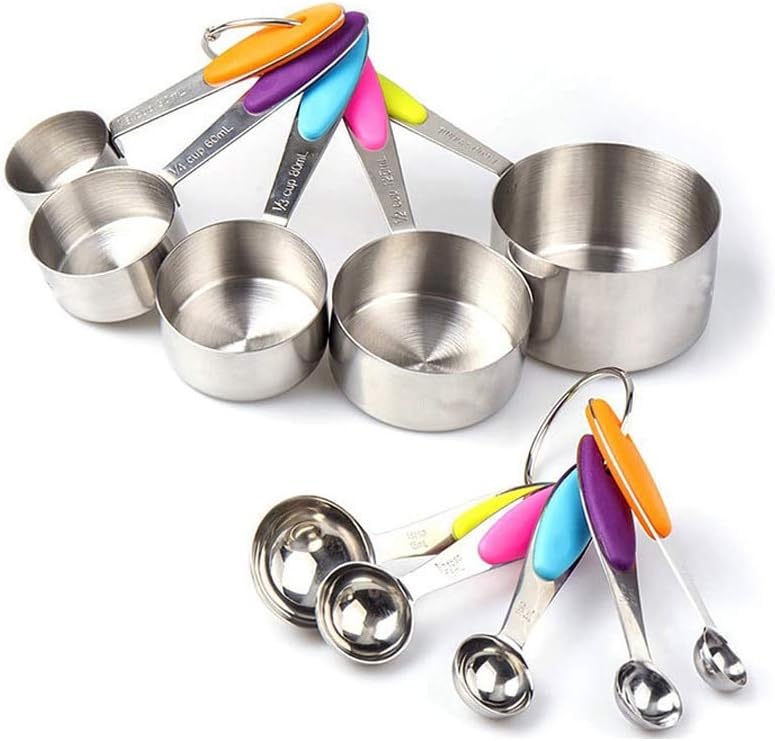 Measuring Spoon 10pcs Set Cooking Stainless Steel