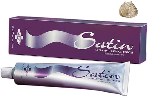 SATIN SAT2059 - Tinte para el cabello Natural Series 10N, rubio ultra claro, 3 onzas