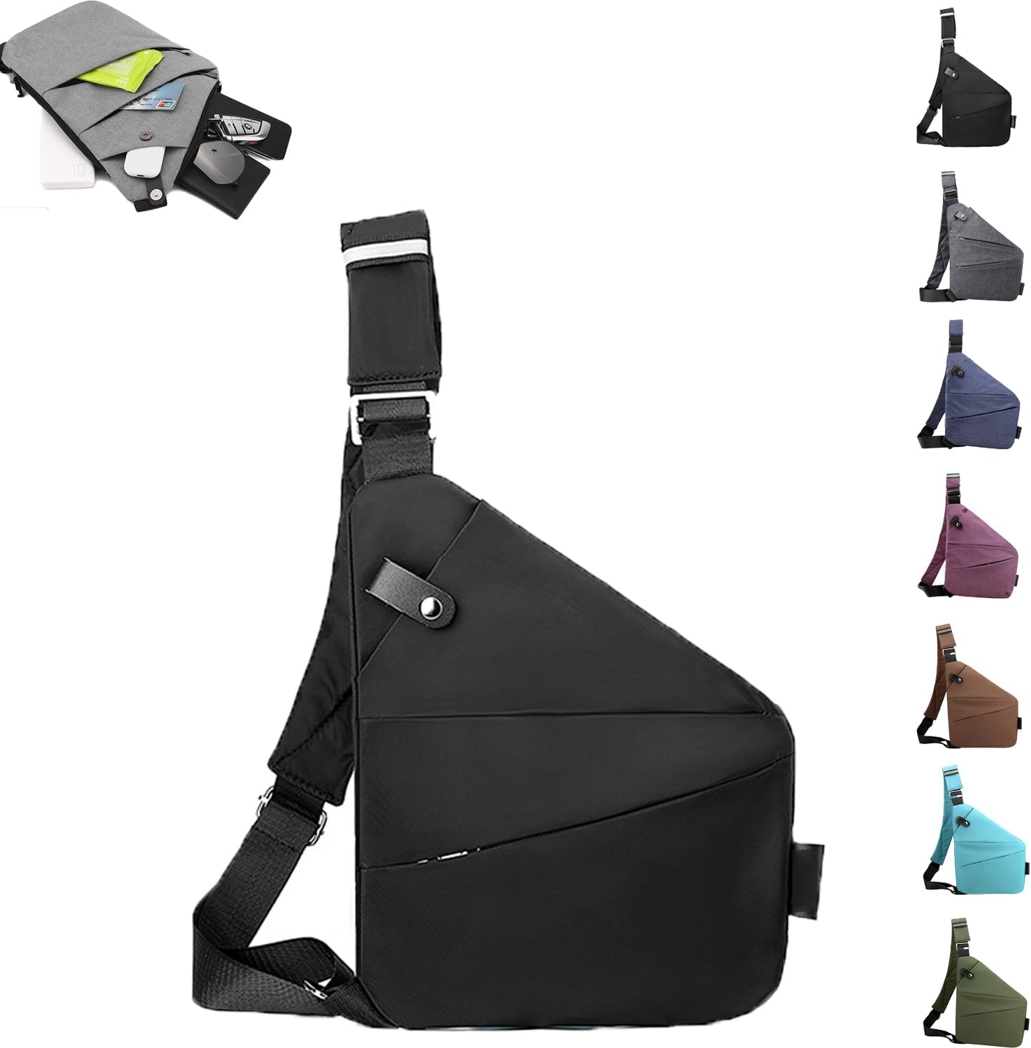 Anti Theft Travel Bag,Anti Theft Crossbody Bag, Sling...