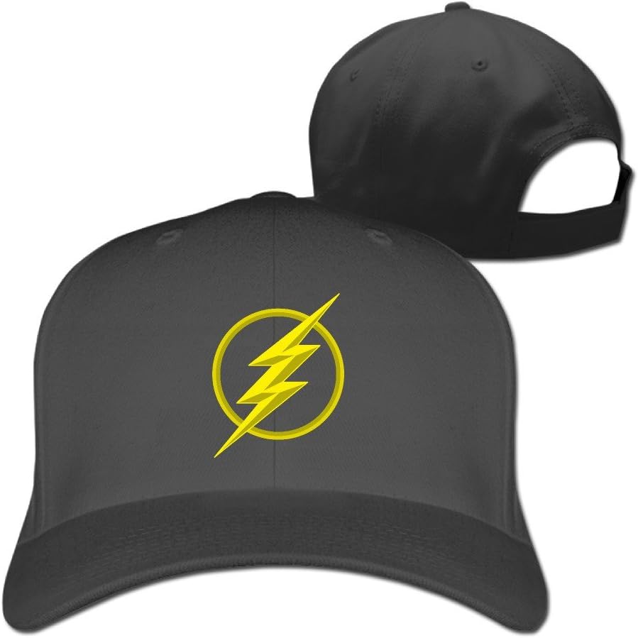 Unisex Comic The Flash Season 2 Logo Hero Peaked Hat Adjustable Cap
