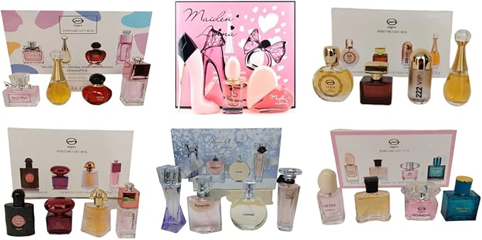 Lote perfumes/fragancias mujeres en version bolsillo, 18 piezas (Afrutado)