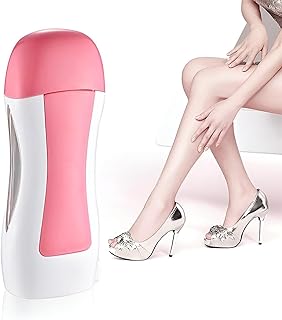 Efficient Wax Heating Machine - Double Cartridge Design for Precise Hair Removal, Gentle Heating Technology, Fast Melting, Easy Operation, Compatible with UK Power Plugs