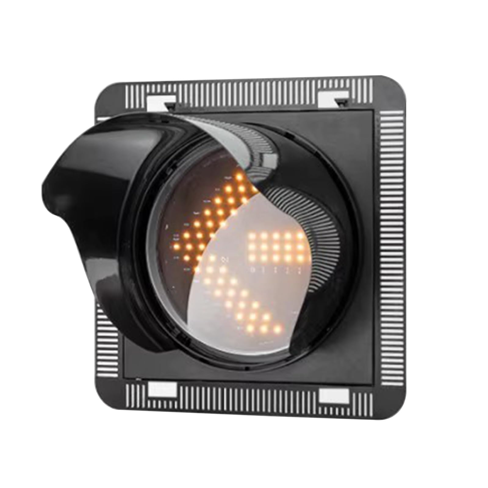 Światło drogowe LED, światło drogowe LED - czerwona/zielona lampa Stop & Go, żółty/zielony sygnał świetlny, trwały materiał PC z osłoną przeciwsłoneczną, urządzenie do kontroli ruchu bezpieczeństwa