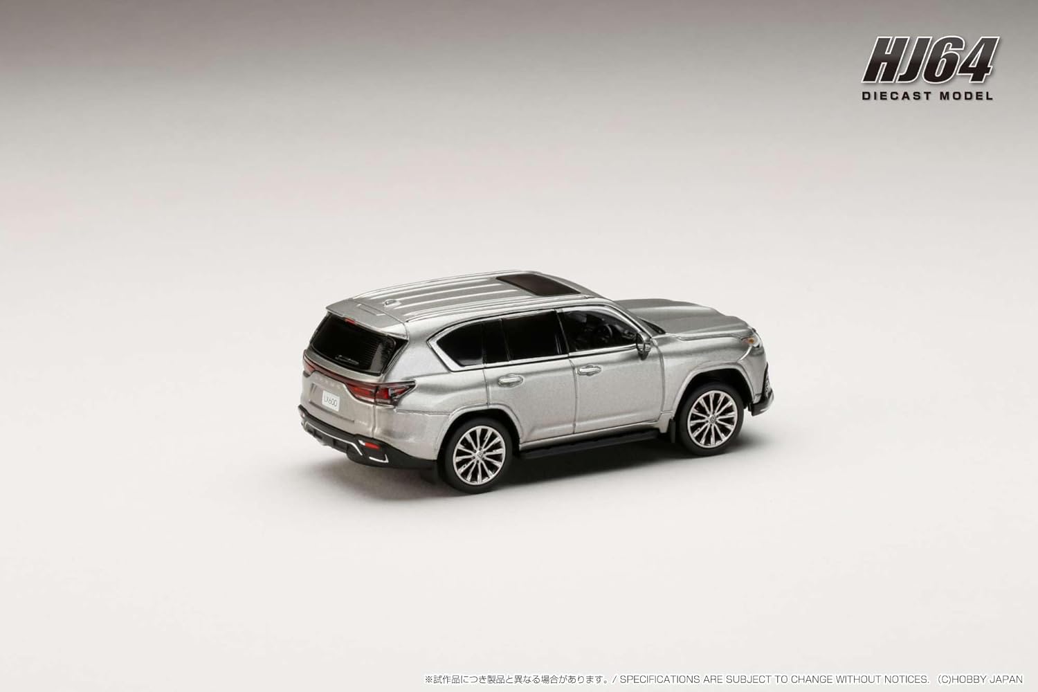 1/64 LEXUS LX600 F Sport Sonic Titanium