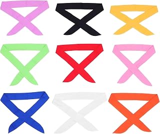 Pro-Noke Cooling Headband 9Pcs Cooling Neck Wrap Summer Chilly Scarf Outdoor Sports Towels for Yoga Gym Workout Camping Fitness Running Workout More Activities Summer Cool Scarves