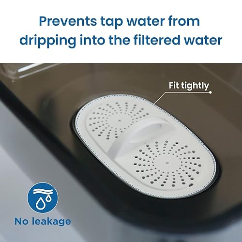 Vista 33 de Waterdrop WD-PF-01A Plus Filtros de repuesto certificados NSF para todos los sistemas de filtración Waterdrop para jarras y dispensadores, reduce