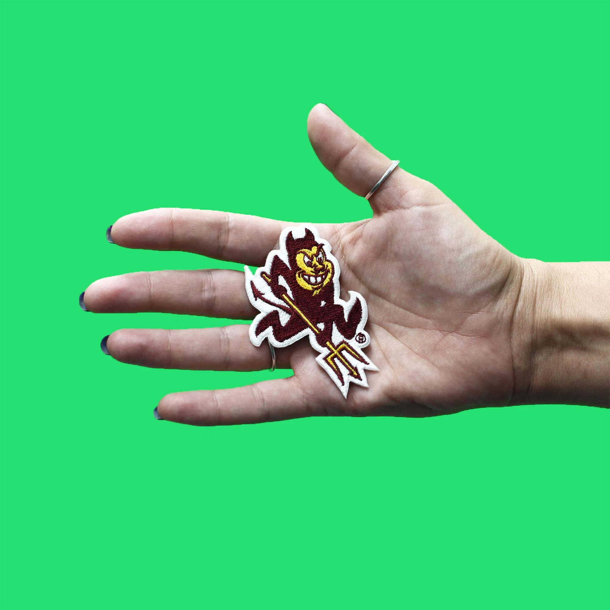 希少 アリゾナ大学 Sun Devils ロゴ刺繍 ゲームシャツ A-3723 希少 アリゾナ大学 Sun Devils ロゴ刺繍 ゲームシャツ A-3723