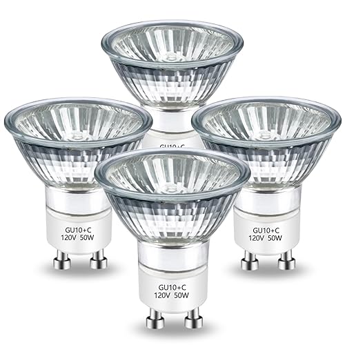 BOGAO Halogen Bulb 50 Watt GU10 120V NP5 Replacement Bulb