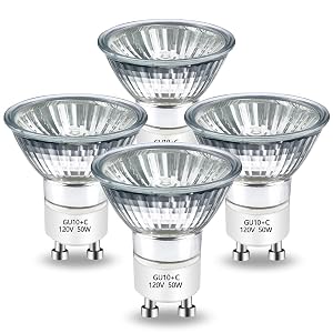 Halogen Bulb 50 Watt GU10 120V NP5 Replacement Bulb for Candle Warmer Scent Wax Burner Fragrance Melt Warming