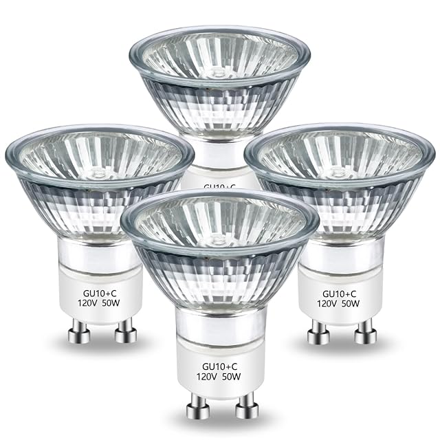 Halogen Bulb 50 Watt GU10 120V NP5 Replacement Bulb for Candle Warmer Scent Wax Burner Fragrance Melt Warming