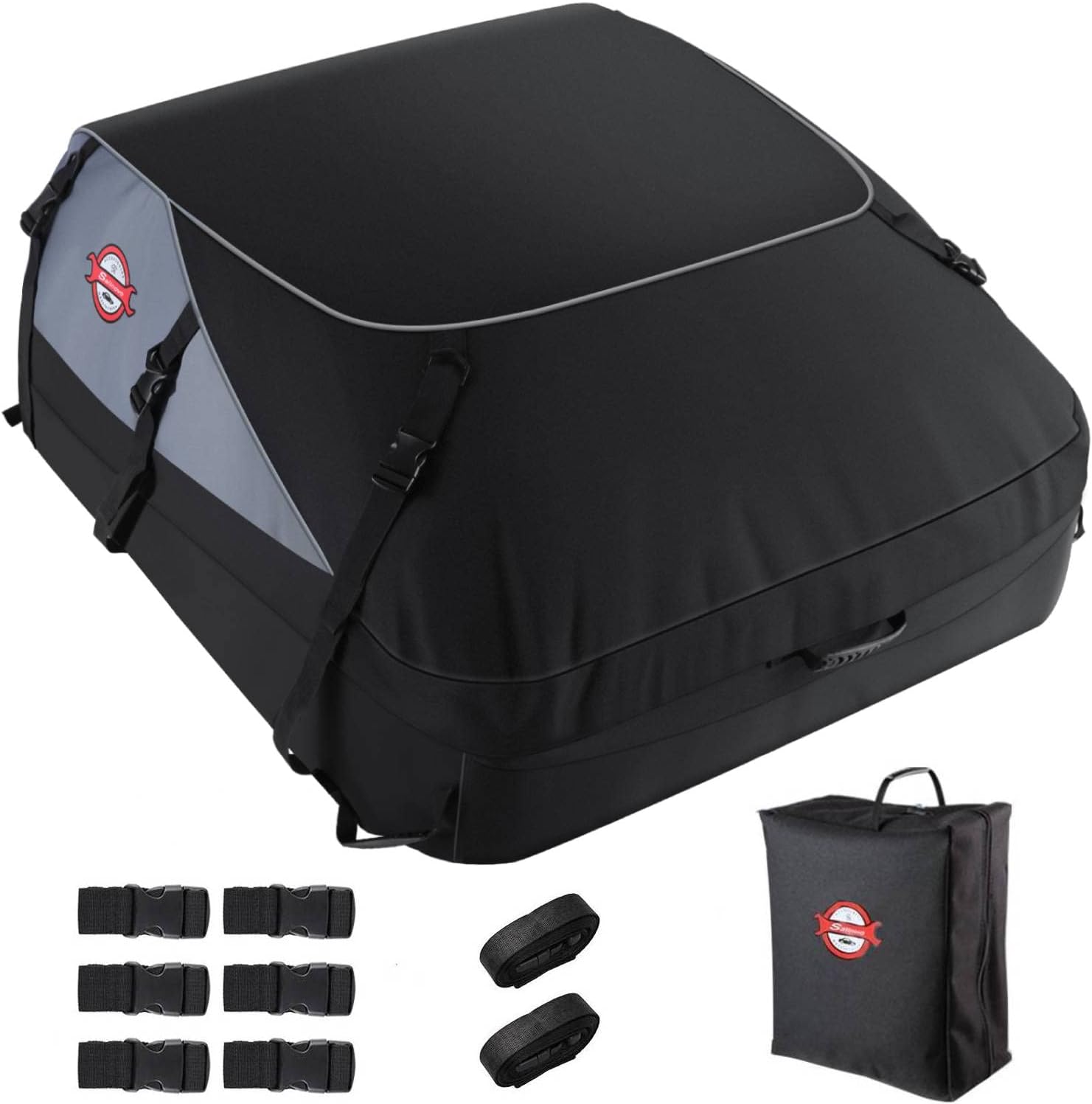 Car Rooftop Cargo Carrier Roof Bag, 20 Cubic Feet