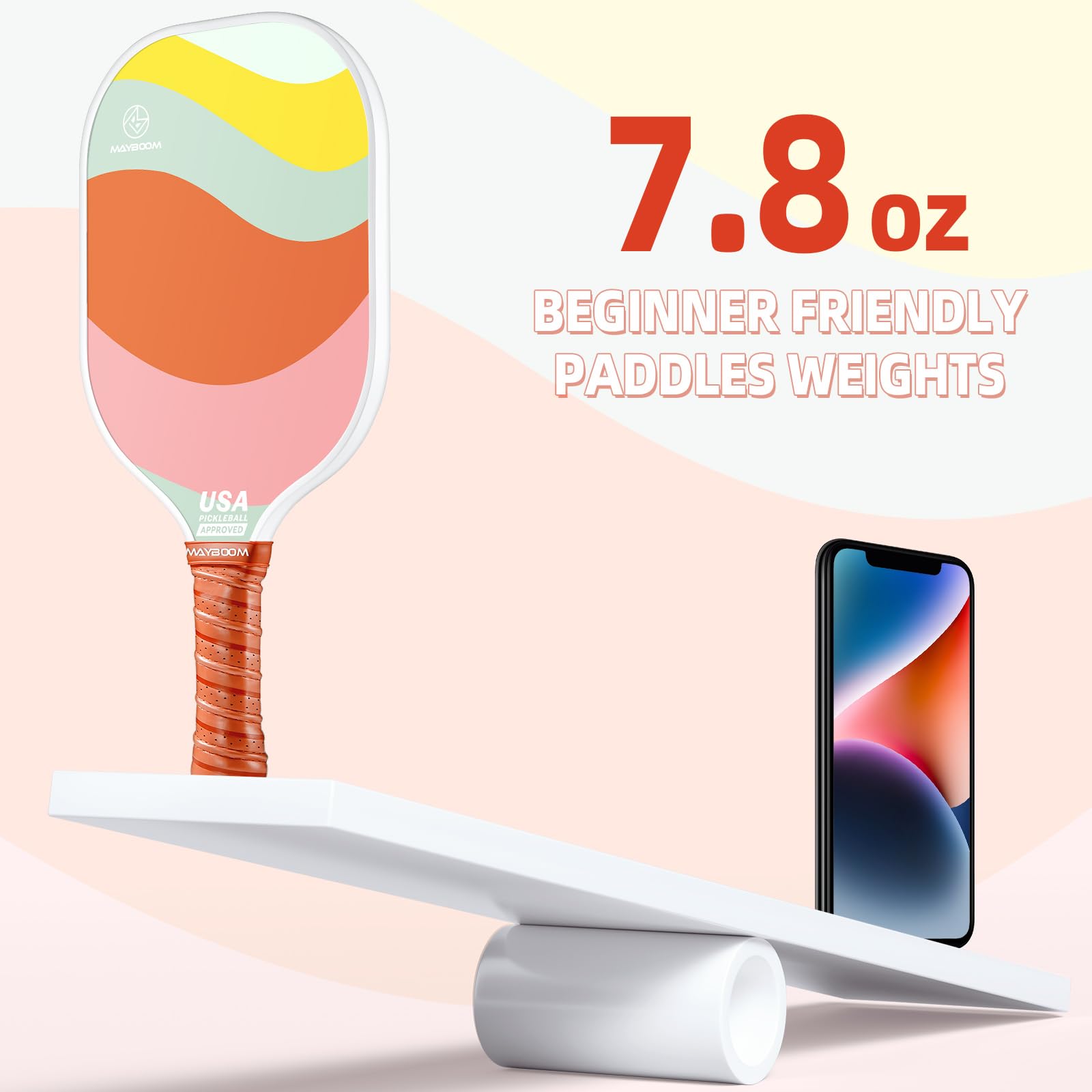 Pickleball Paddles Set Of 2 ,USAPA Approved Pickleball Paddles Set With 4 Pickle