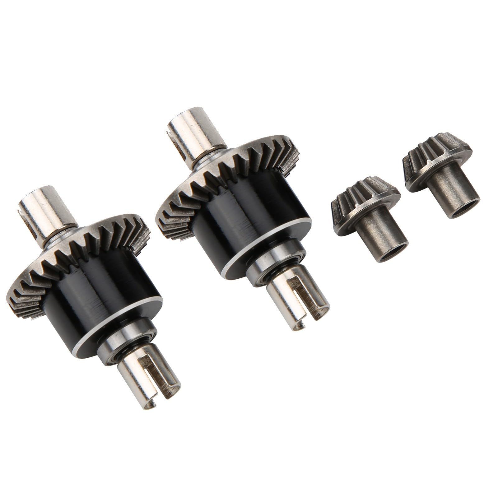 Hidyliu Set di Ruote Motrici Differenziali in Metallo di Alta qualità per Modello di Auto 144001 1/14 RC, Set di Ricambio in 2 Pezzi