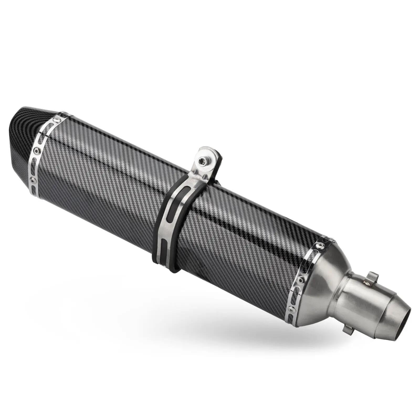 470 Millimetri di Scarico Moto Silenziatore Tubo Terminali di Scarico Tubo di Collegamento Marmitta Parti per Kawasaki per NINIA 650 Tmax 500 Tmax 530