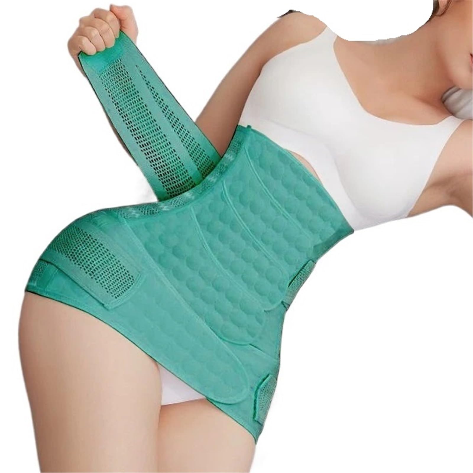 Cinturón posparto, faja for el vientre, faja moldeadora de cintura, faja for la pelvis, faja reductora de abdomen, faja moldeadora de cuerpo delgado, correa de maternidad Faja Postparto(Green,XXL)