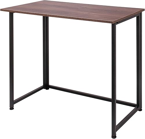Miniatura 5 de Leopard Outdoor Products Escritorio plegable para computadora para espacios pequeños, ahorro de espacio, oficina en casa, escritorio plegable para