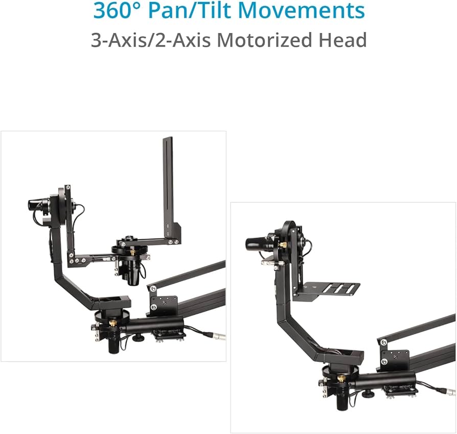 Proaim spin-3?( 3軸) MotorizedオランダRoll 360?° Pan Tilt Head forビデオDSLRカメラビデオカメラ映画Up To 15?Kg / 33lb withジョイスティ ggw725x PROAIM Spin-3 (3-Axis) Motorized Pan Tilt Head