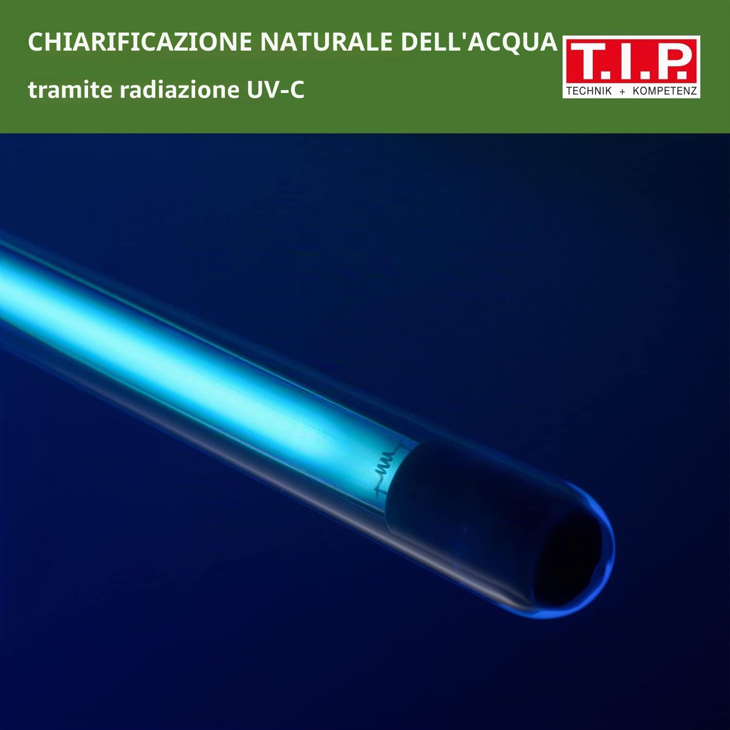 T.I.P. Filtro per laghetto esterno WDF 10000 UV 11, UV-C 11 Watt, per laghetti fino a 10.000 litri