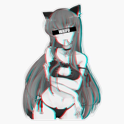 Leyland Designs Code Geass - Cc Waifu Sticker Outdoor Rated Vinyl Sticker Decal for Windows, Bumpers, Laptops or Crafts 5"