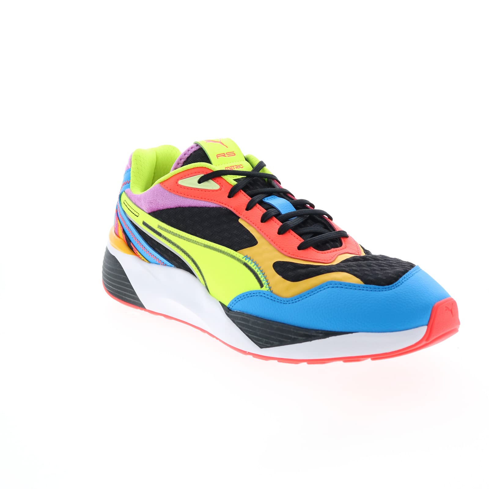 Puma - Mens Rs-Metric Lava Shoes, Size: 9.5 M US, Color: Puma Black/Lime Squeeze/Ocean Dive