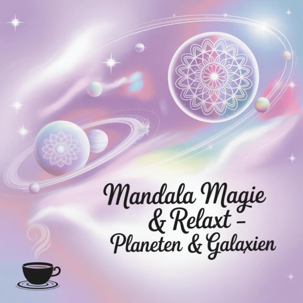 Mandala Magie & Relaxt: Planeten & Galaxien