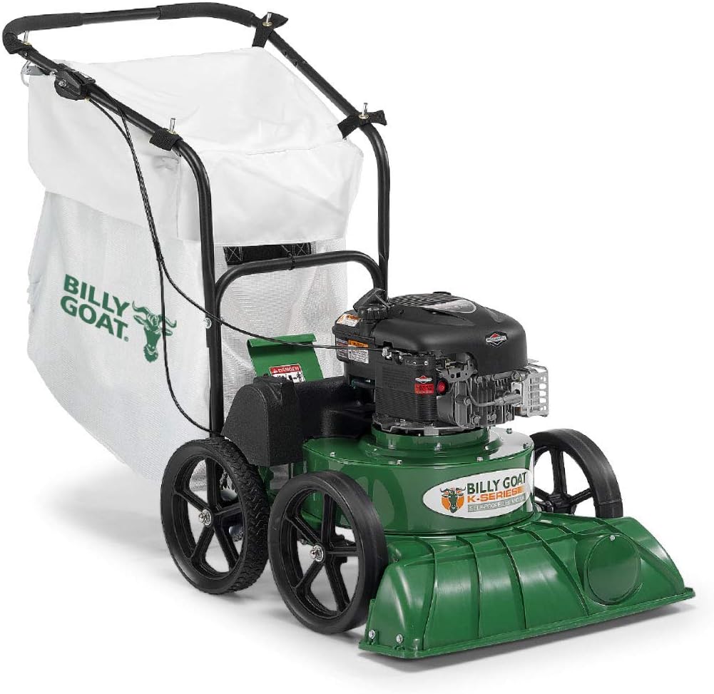 Billy Goat KV601SP 27" Wide Self-Propelled Lawn Vacuum with Briggs Engine