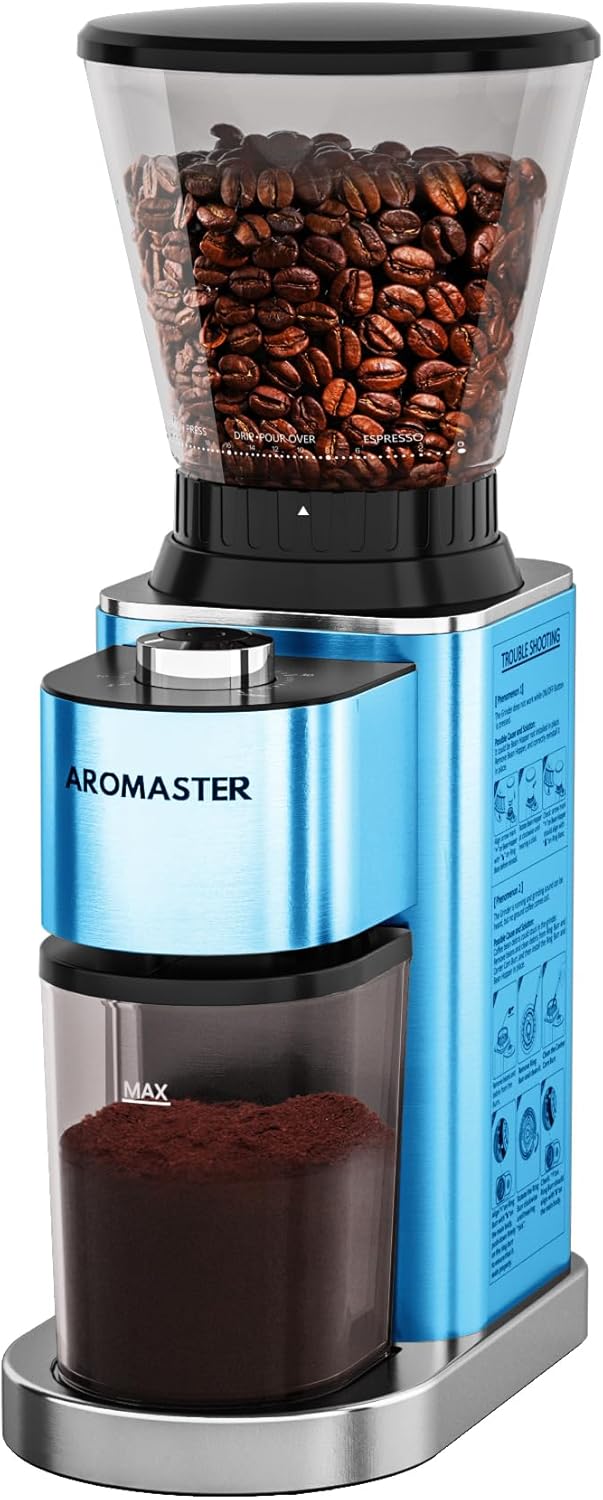 Coffee Bean Grinder with 48 Gind Settings