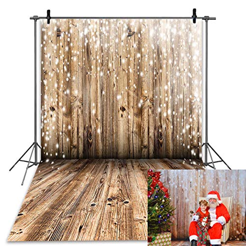 Daniu Photo Backdrops Wooden Floor for Studio Photography Backdrops Vinyl 5x7FT 150cm X 210cm Daniu-JP039