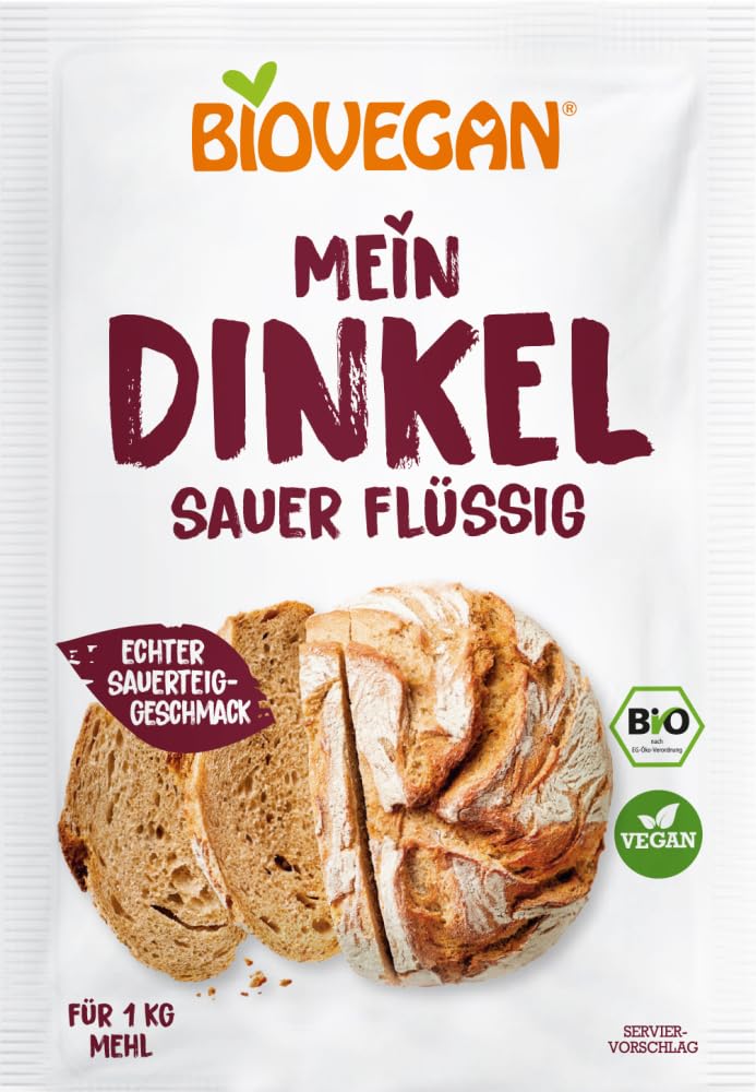 Sauerteig Dinkel flüssig, BIO 12 x 100 g