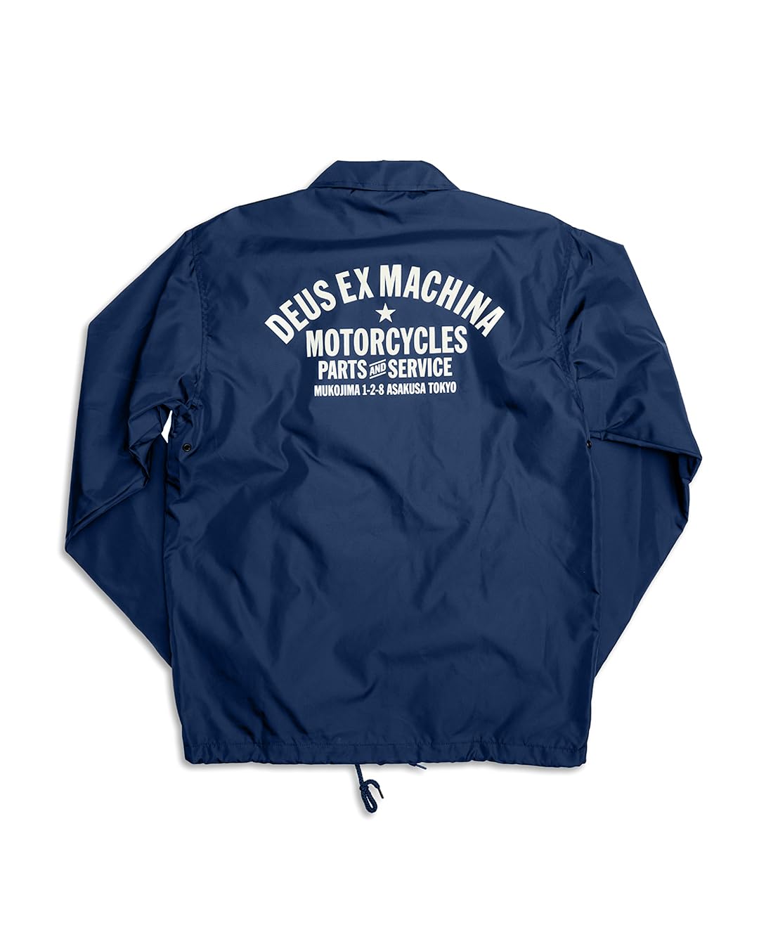 Deus Ex Makina Tokyo Coach Men's Coach Jacket, blue, Small