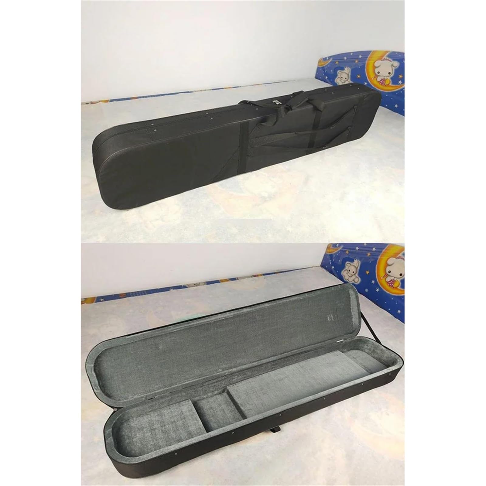 Tradycyjny Chiński Guqin 7 Strun 123cm Drewno Paulownia Fuxi Cytra Początkujący Instrumenty Strunowe Guqin Instrument(Blue Box)